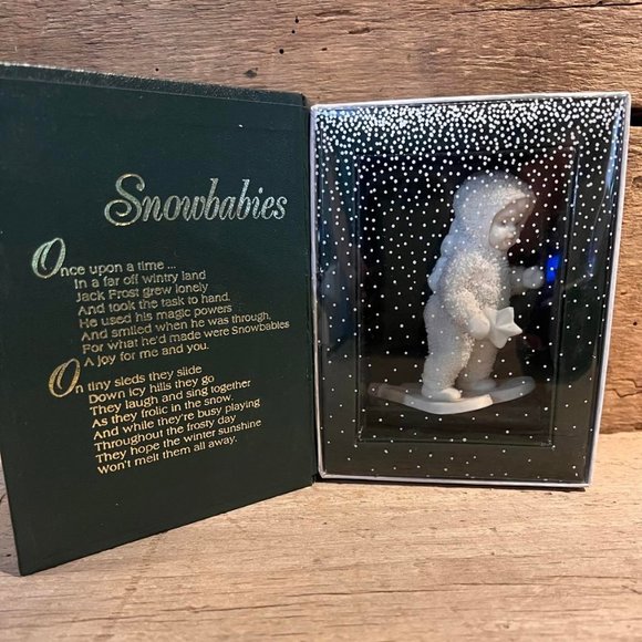 Snowbabies "A Special Delivery" Department 56 - Picture 1 of 3